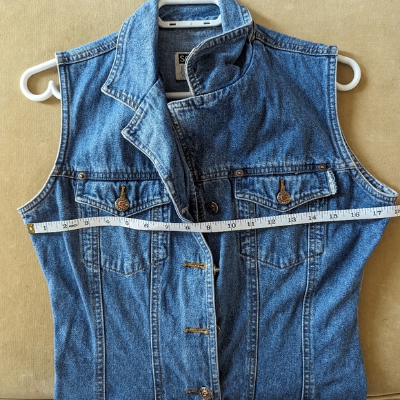 Vintage Denim Mini Dress - Picture 5 of 6